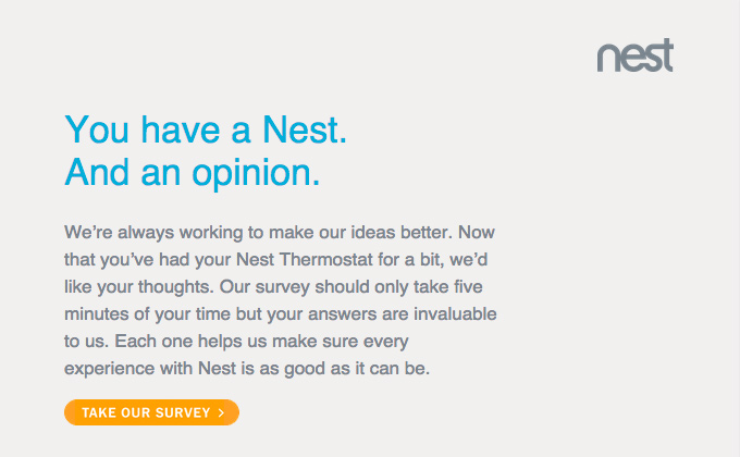 nest customer feedback