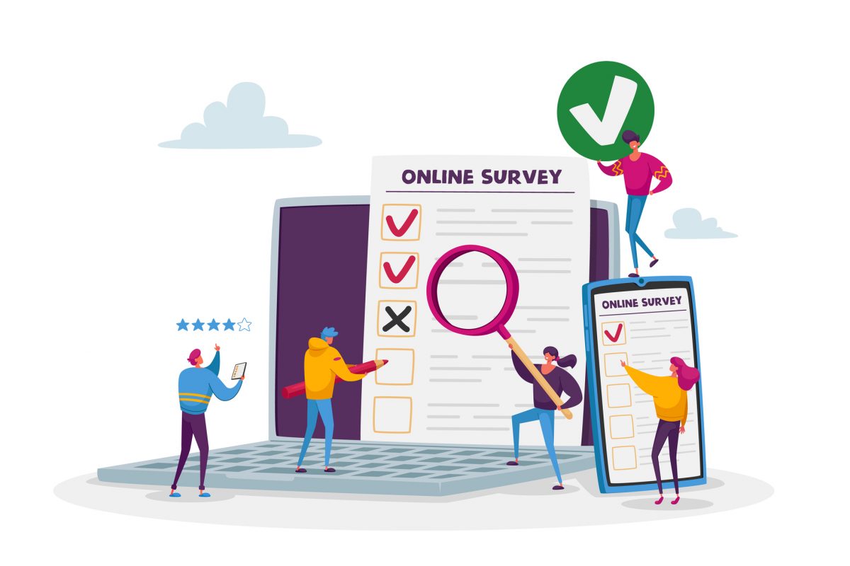 Customer Feedback Online Survey Graphic