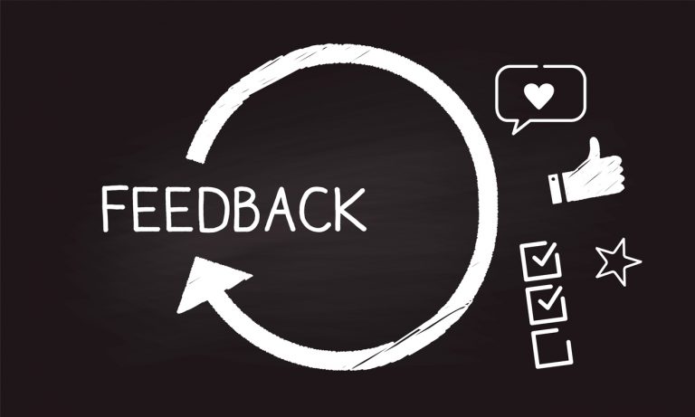 Closed-loop feedback.