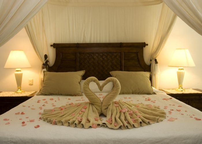 Valentines Day Hotel Room